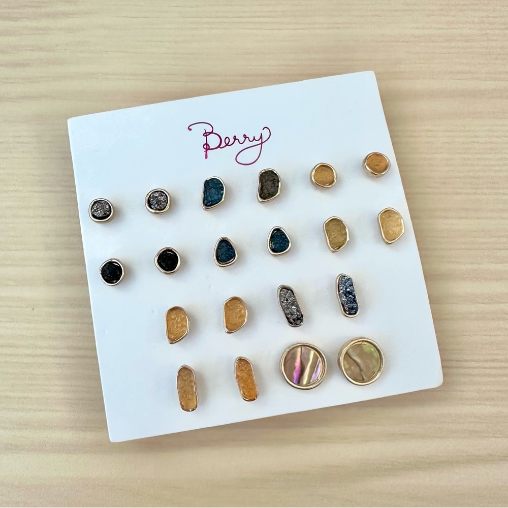 Berry Jewelry - Korine 8 Earrings Set